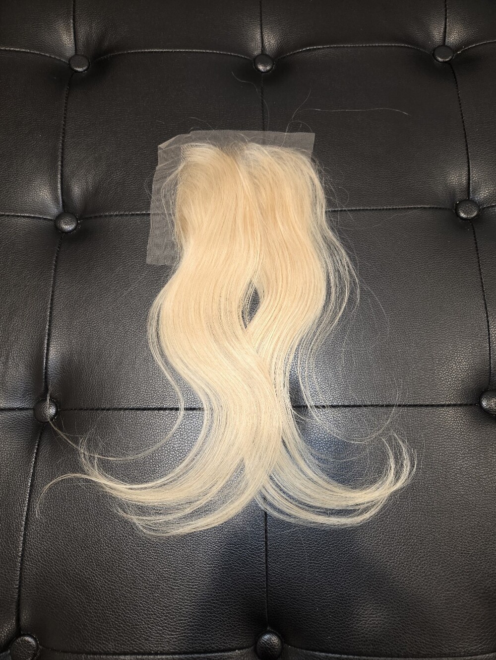 14" Raw Virgin Burmese Platinum Blonde 4x4 HD Lace Closure